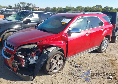 2015 Chevrolet Equinox Ltz z USA, uszkodzony, nr VIN 2GNFLDE34F6388000